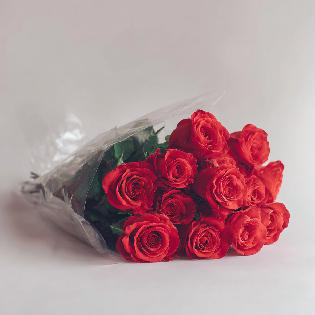 12 Red Roses Bouquet