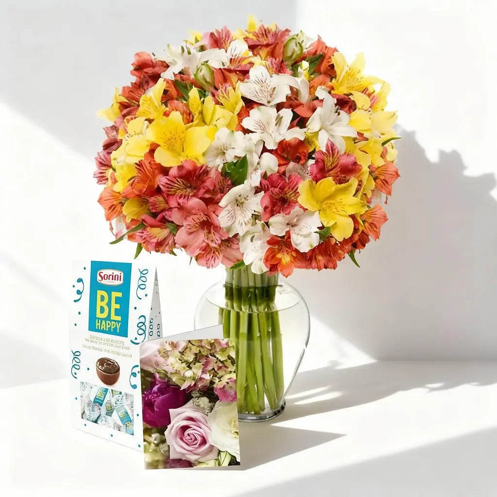 Alstroemeria Bunches Bouquet - XL Send Blooms