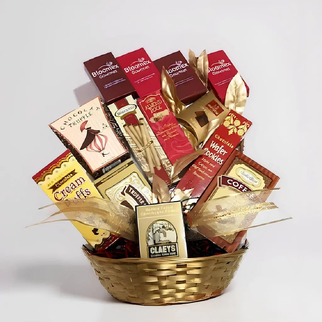 Belgian Chocolate Surprise Gift Basket Send Blooms