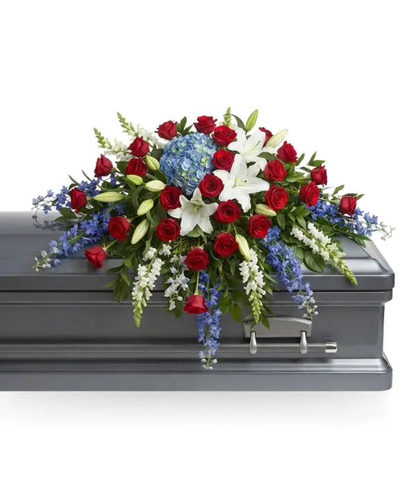 Beautiful Love Casket Spray
