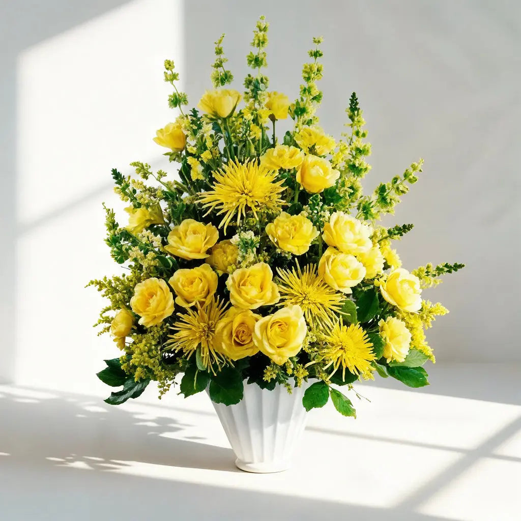 Blessing of Light Funeral Arrangement Send Blooms