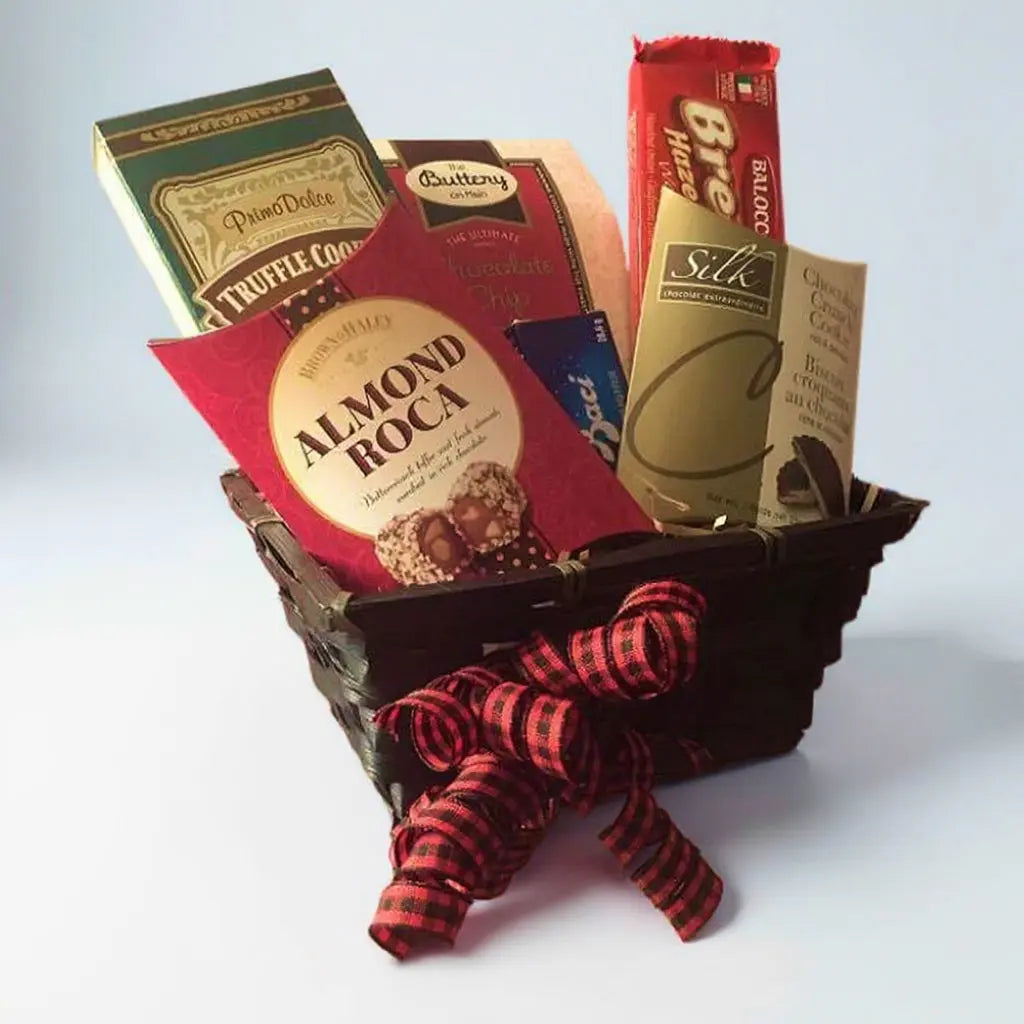 Festive Country Christmas Gift Basket 2 Send Blooms