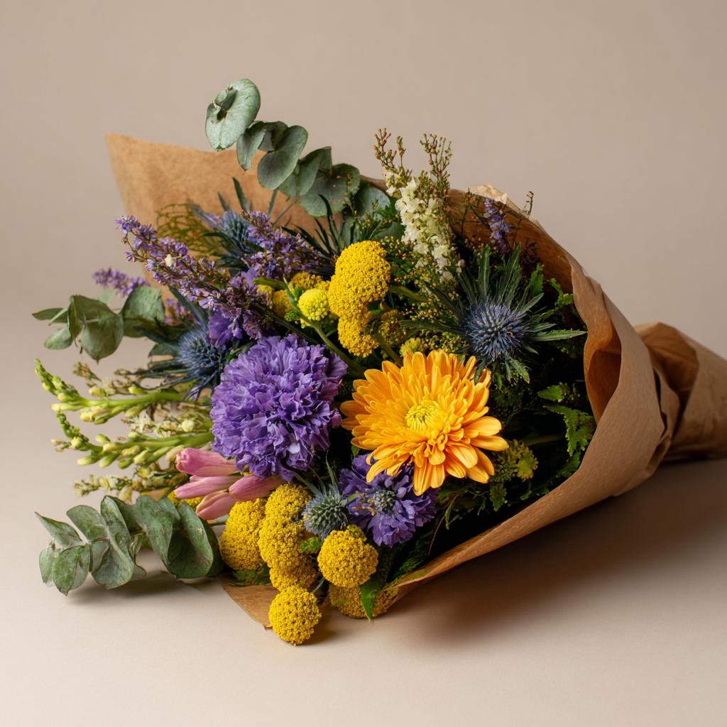 Custom Designed Contemporary Hand Tied Bouquet 1