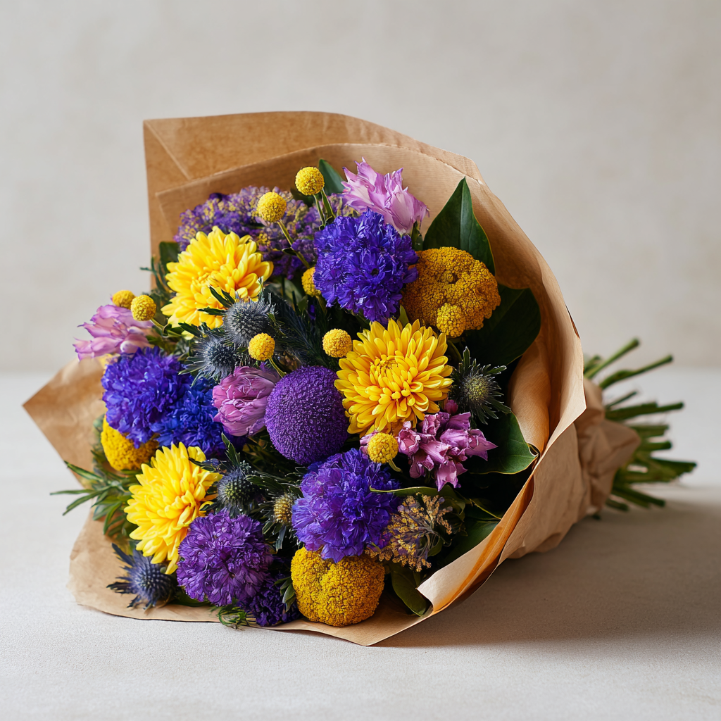 Custom Designed Contemporary Hand Tied Bouquet 1