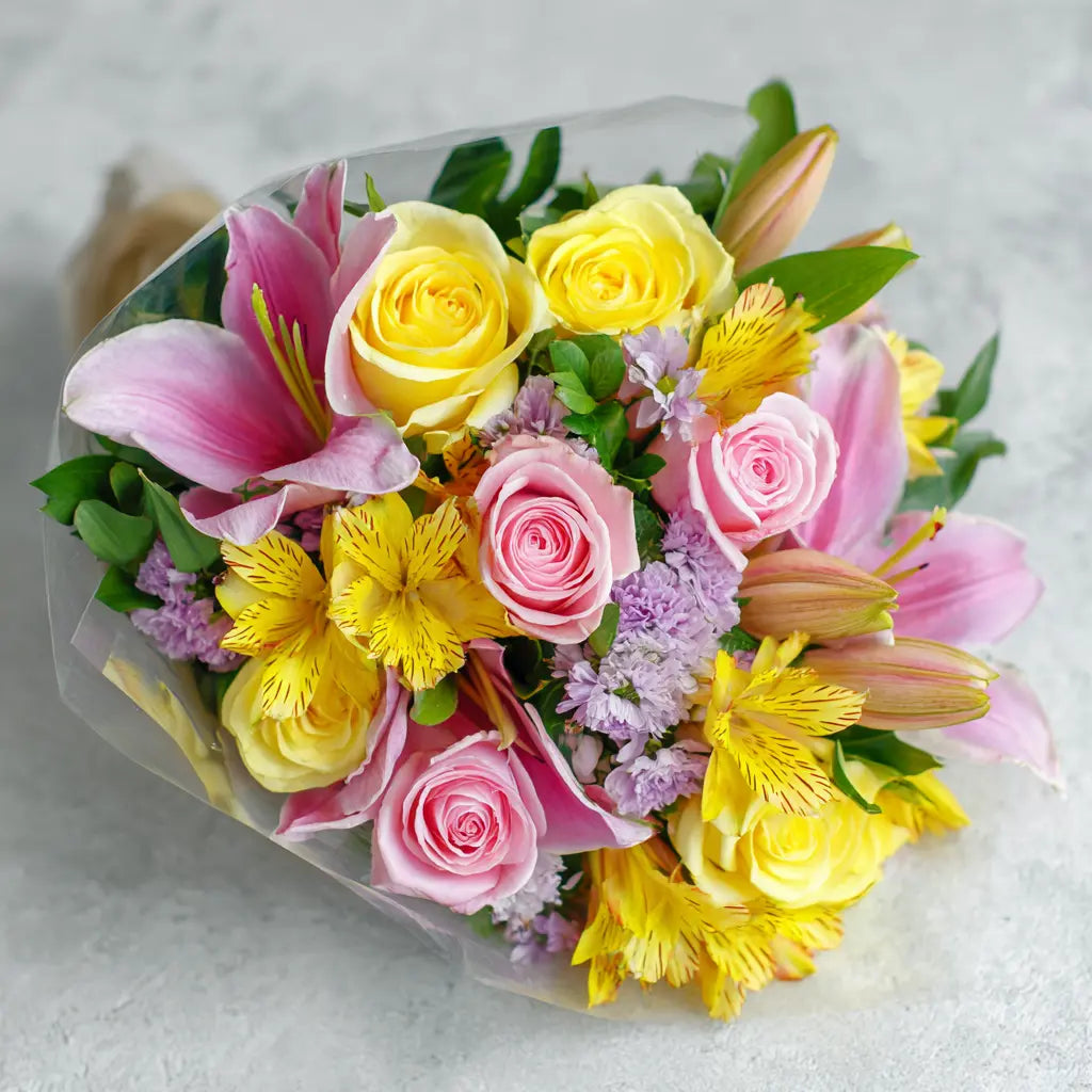 Cute as Button Bouquet Send Blooms