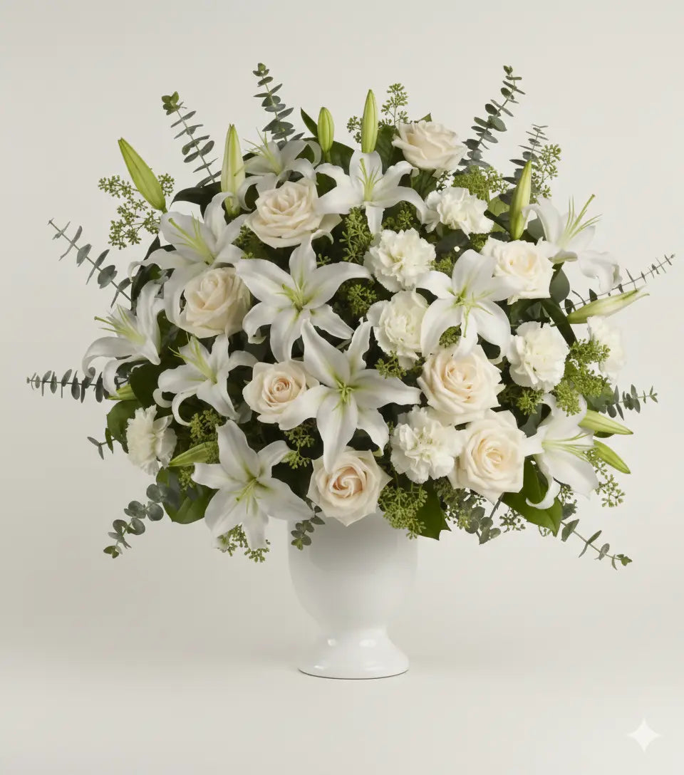 Custom Designed Sympathy Bouquet 4 Send Blooms