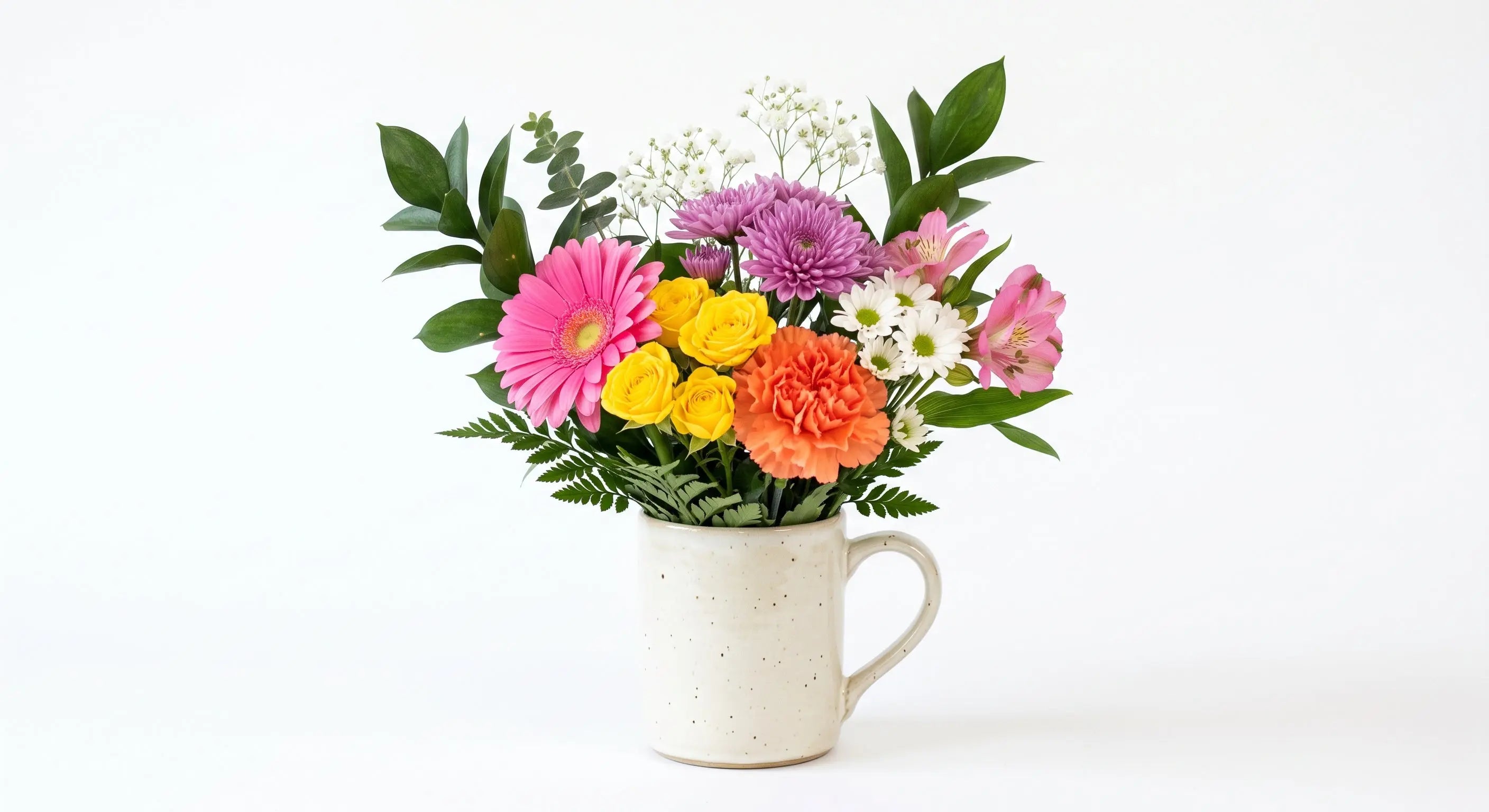 Designer Bright Bloom Mug Send Blooms
