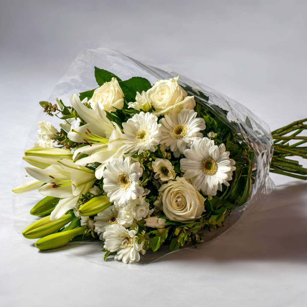 Custom Designed Sympathy Bouquet 1