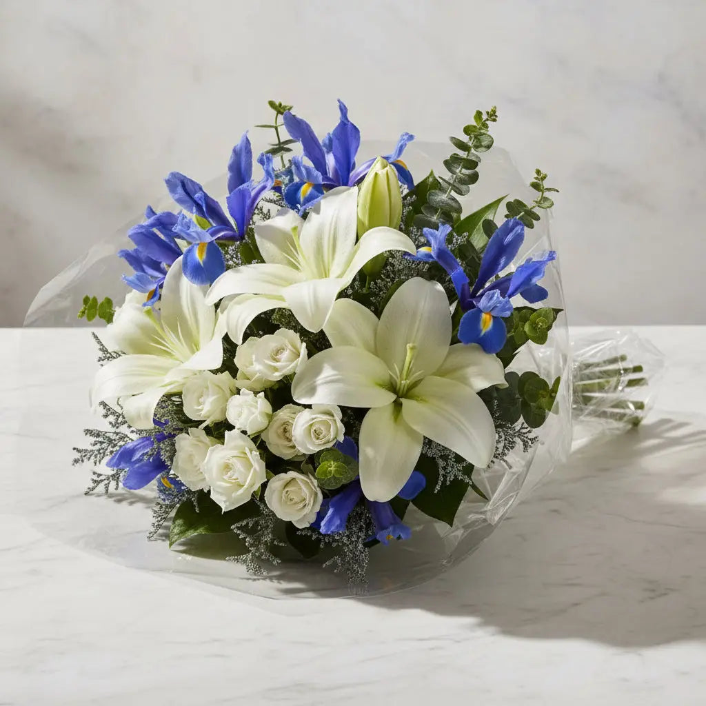 Dreaming of Blue Bouquet Send Blooms