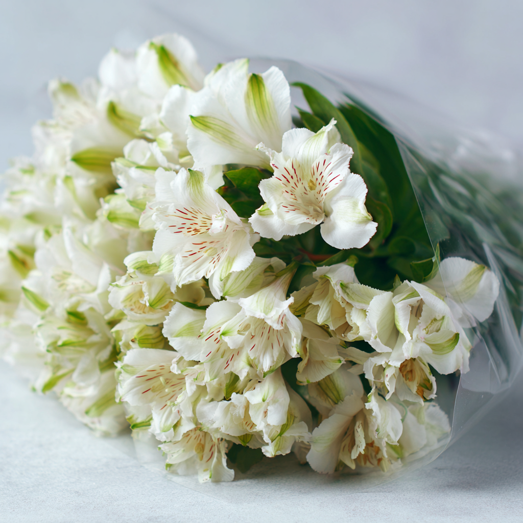 Easter Alstroemeria Bouquet - 50 Bloom Collection | Greeting Card