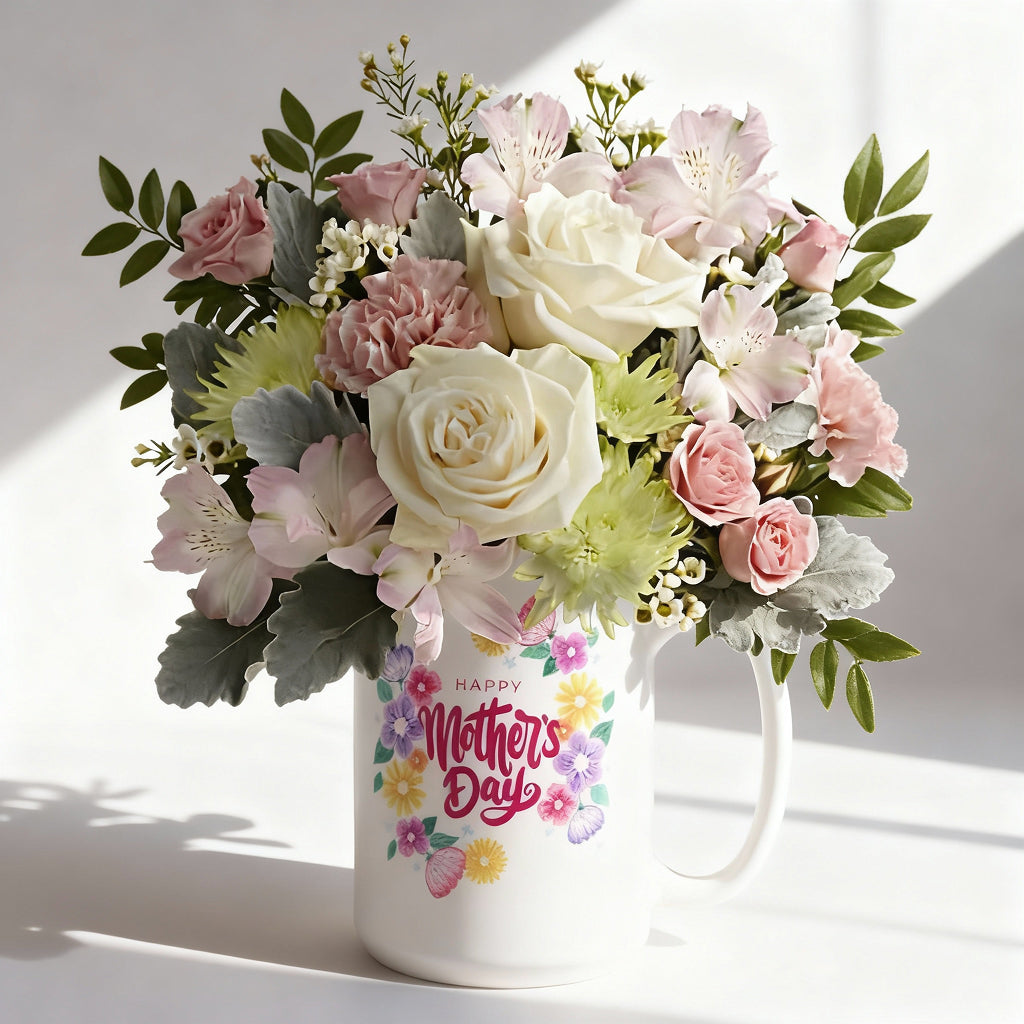 Enchanting Garden Whispers Floral Bouquet Send Blooms