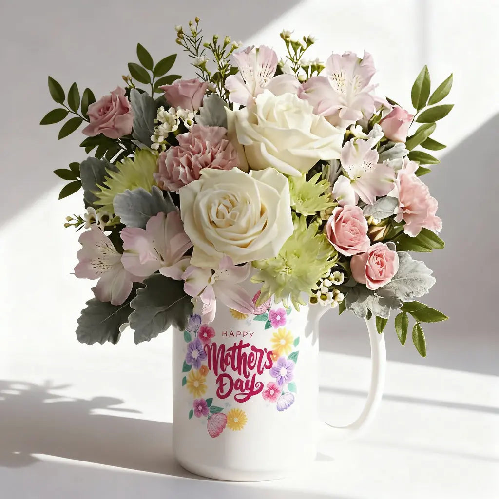Enchanting Garden Whispers Floral Bouquet Send Blooms