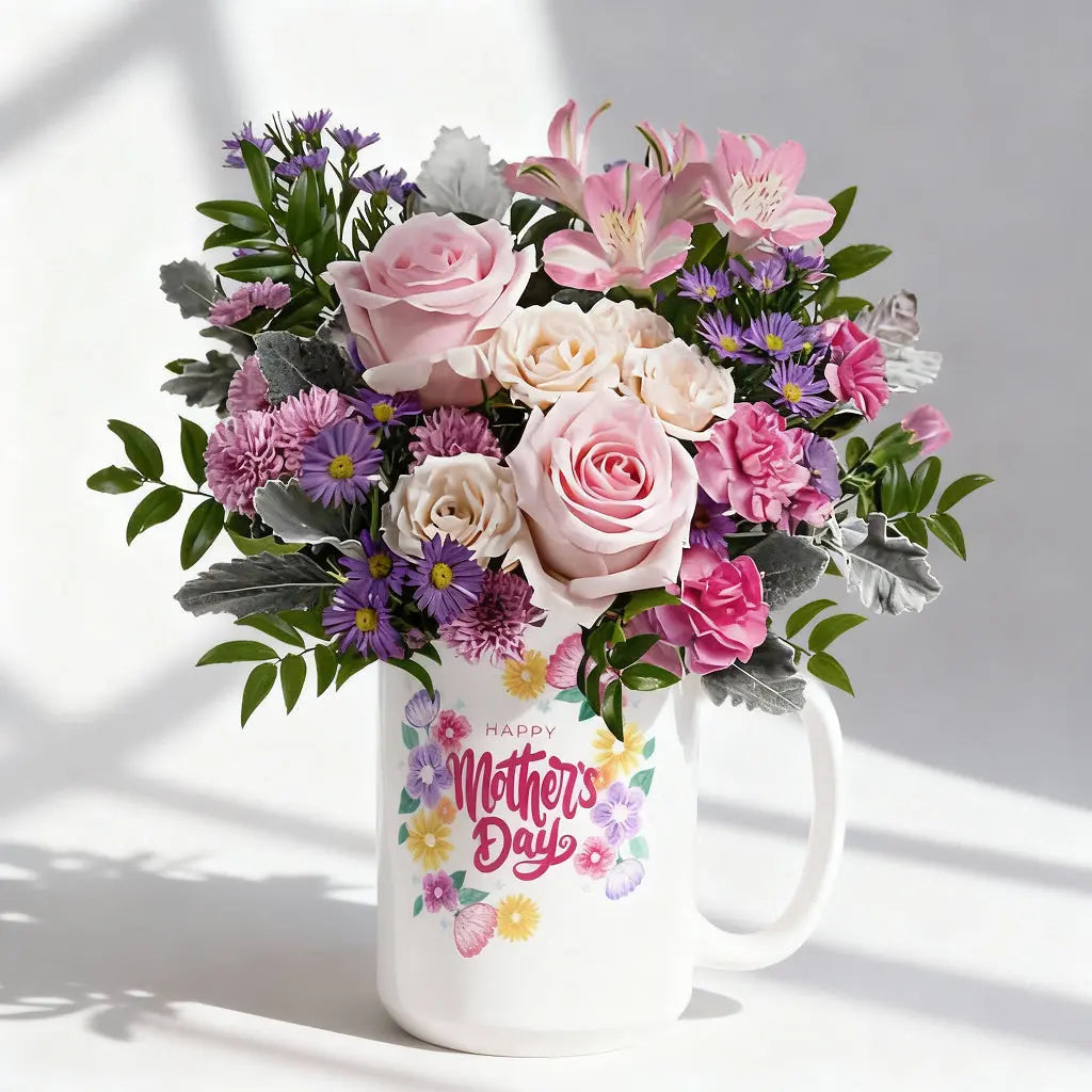 Exquisite Cherished Blooms Floral Bouquet Send Blooms