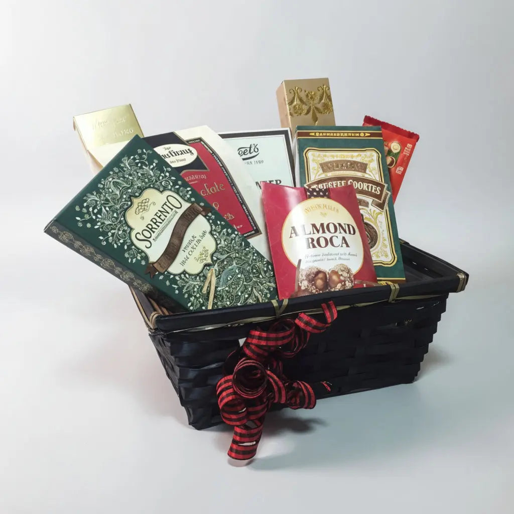 Festive Country Christmas Gift Basket 3 Send Blooms
