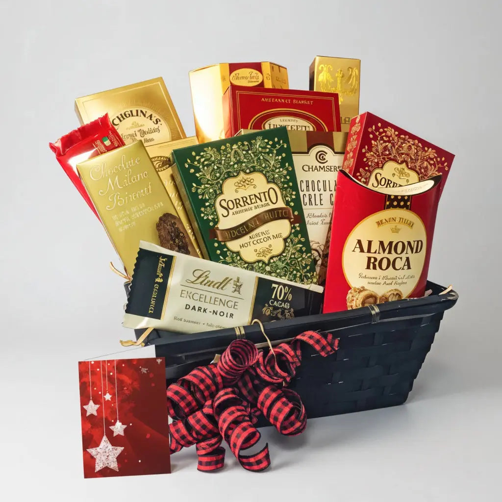 Festive Gourmet Christmas Gift Basket - Perfect Holiday Gift
