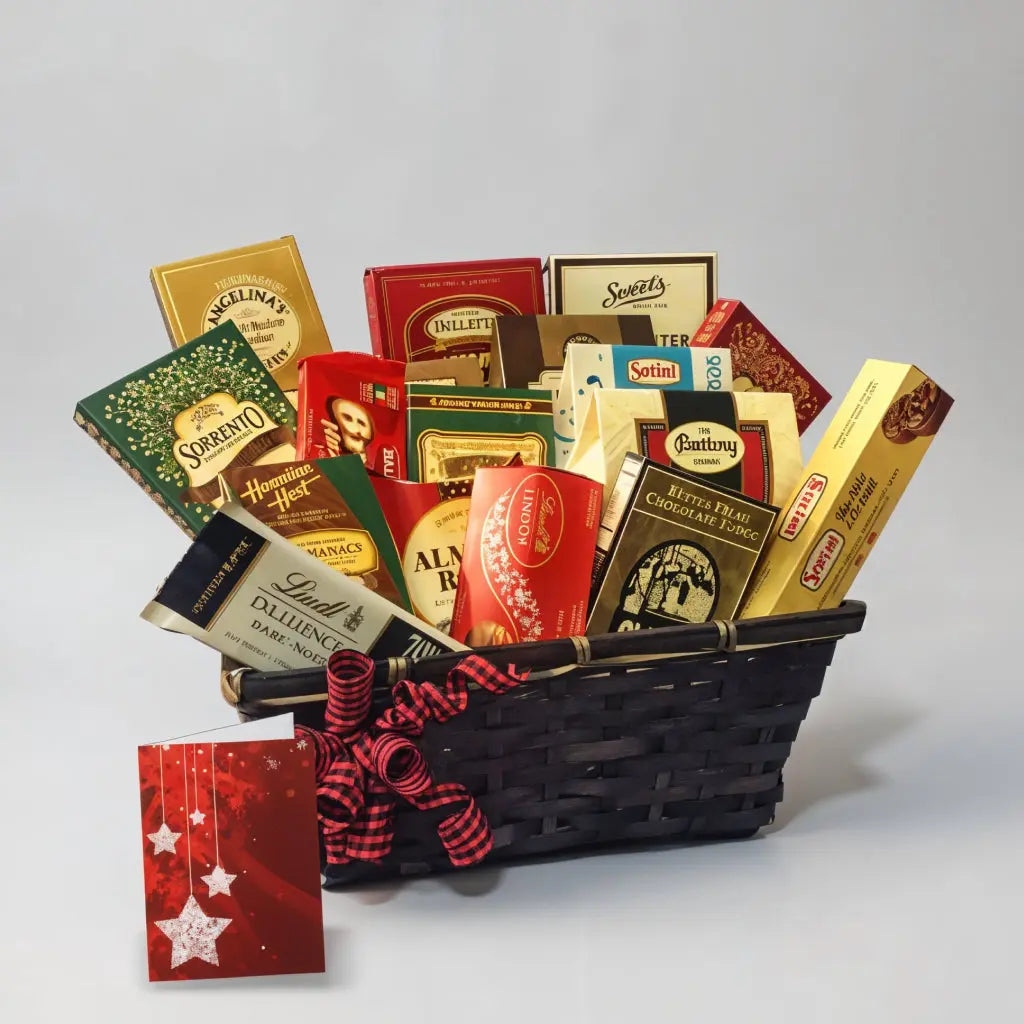 Festive Gourmet Christmas Gift Basket Collection 3 Send Blooms