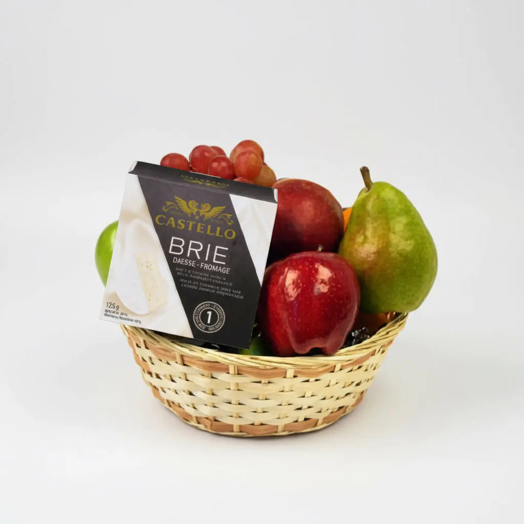 Fruit & Cheese Paired Gift Basket Send Blooms