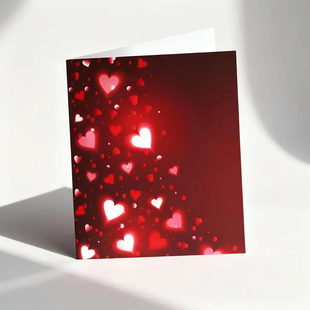 Full Size LOVE Greeting Card Send Blooms