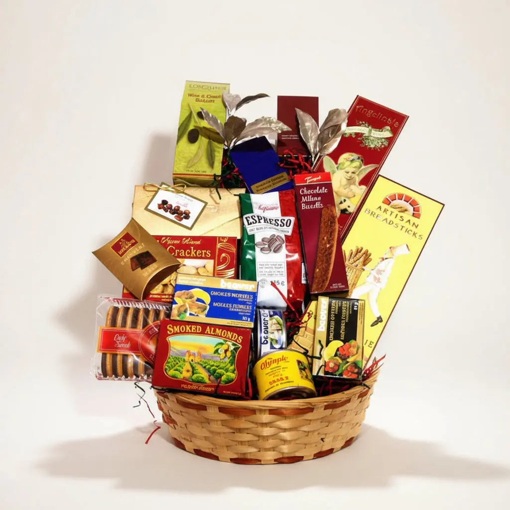 Gourmand Gift Basket Send Blooms