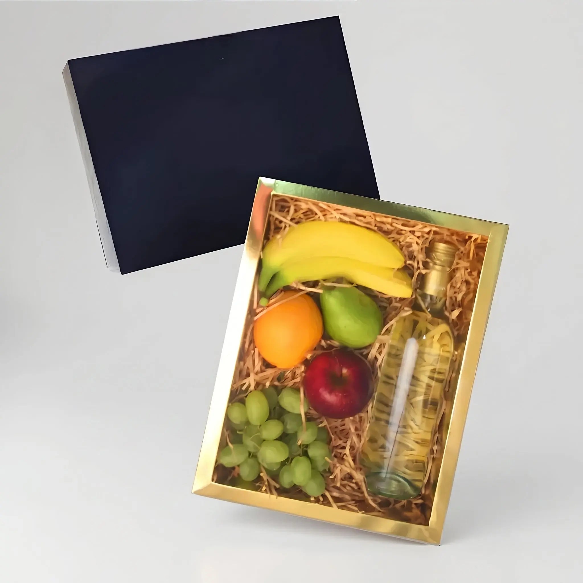 Gourmet Fruit and White Wine Gift Set Send Blooms