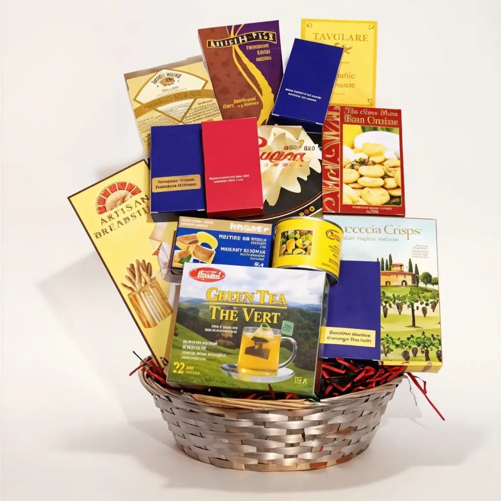 Grand & Gourmet Gift Basket Send Blooms