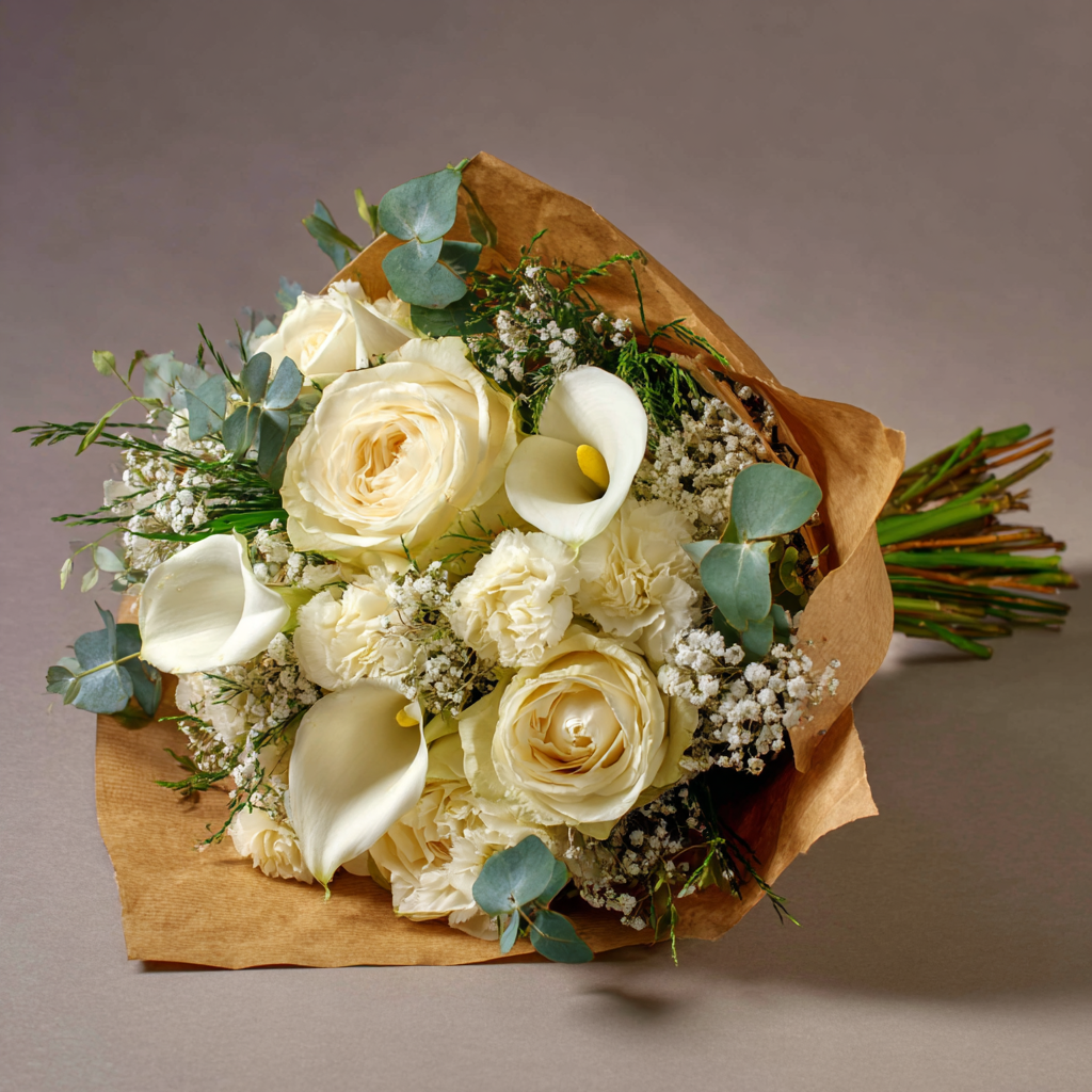 Hand Tied Elegant White Collection 2