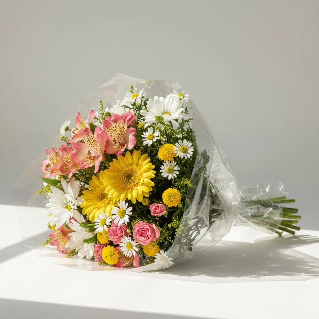 Happy Feelings Flower Bouquet Send Blooms