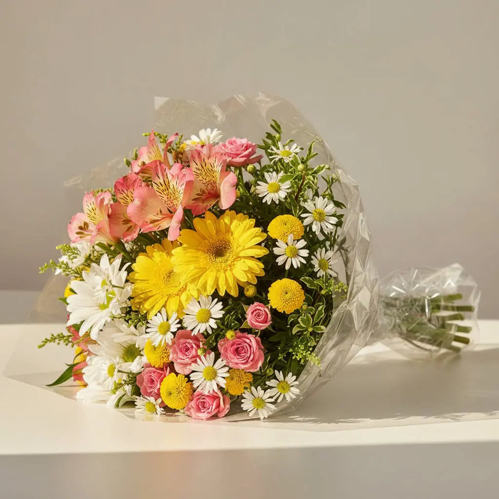Happy Feelings Flower Bouquet Send Blooms