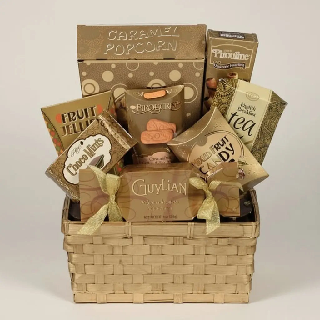 Holiday Inspired Gift Basket 1 Send Blooms