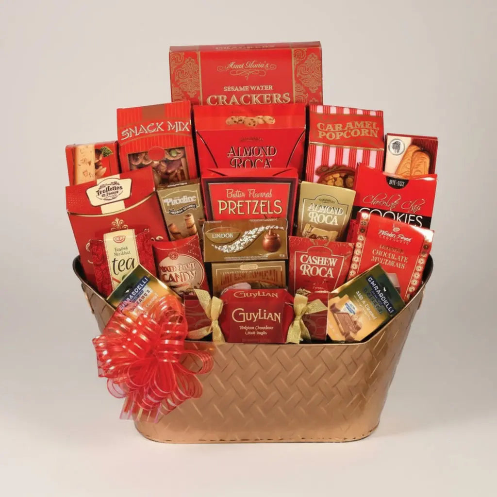 Holiday Inspired Gift Basket 8 Send Blooms