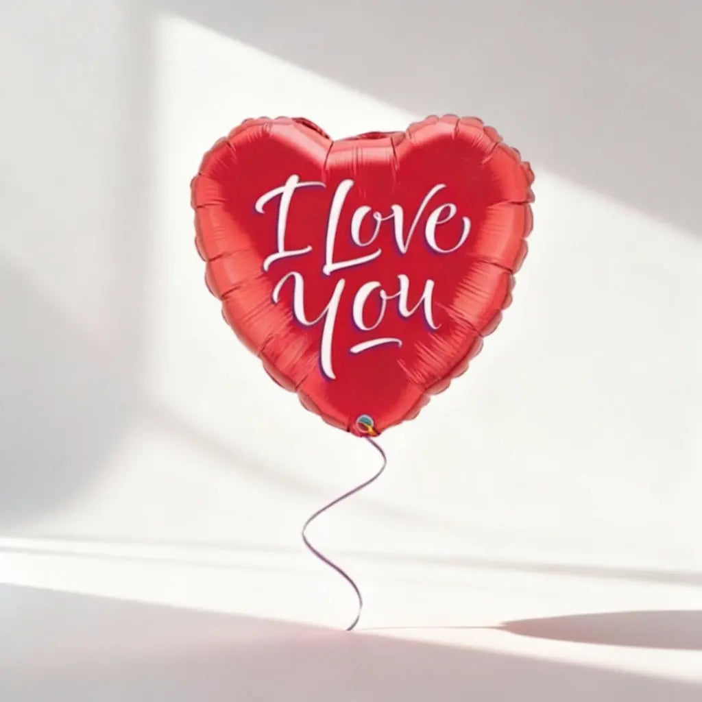 I Love You Heart-Shaped Balloon - Romantic Gift for Special Occasions Send Blooms