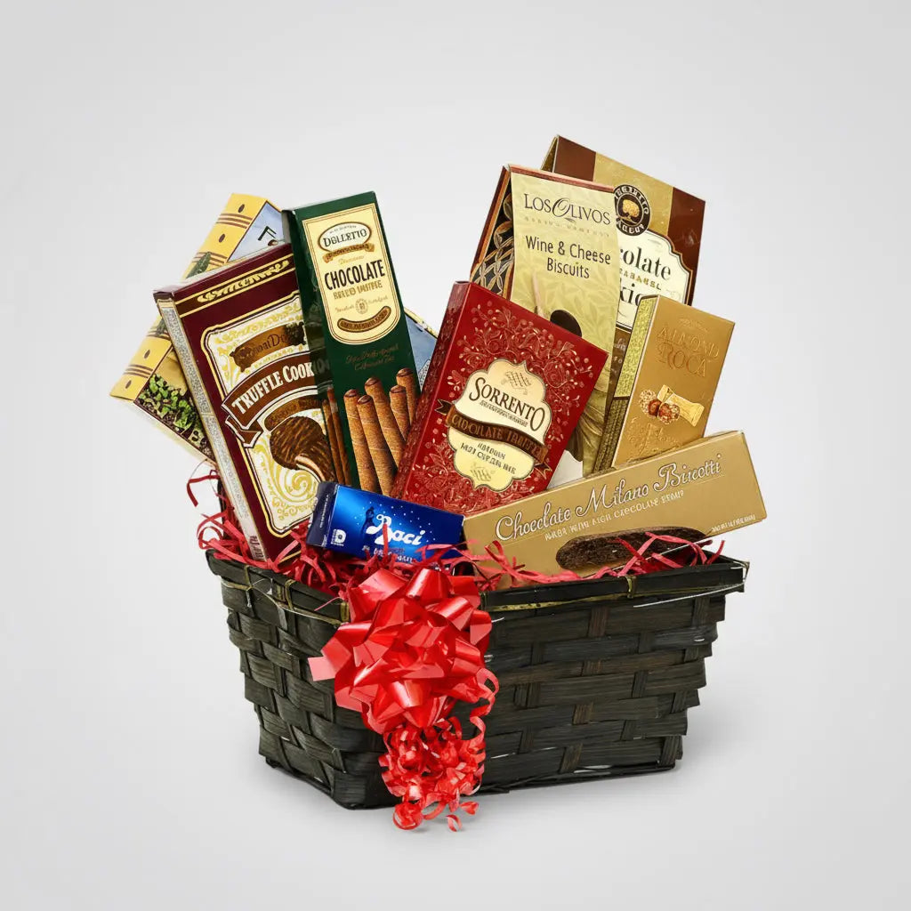 Inspired by Italy Gift Basket Send Blooms