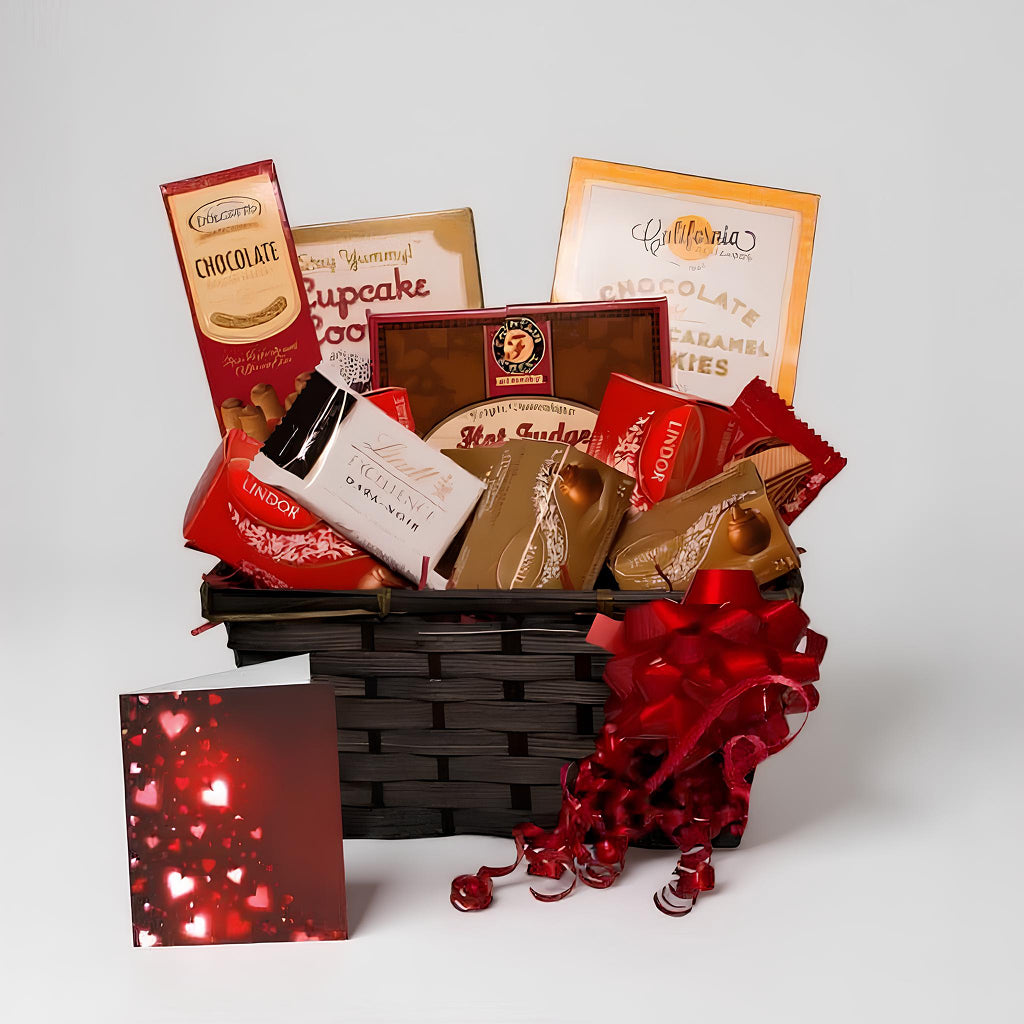 Gift Basket Featuring Lindt Chocolate 3