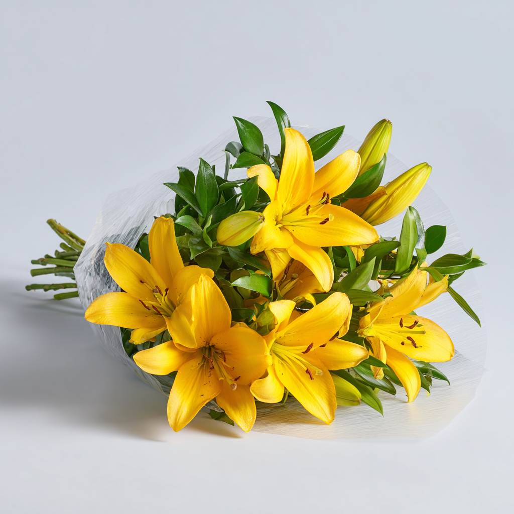 Lilies in the Sun Bouquet