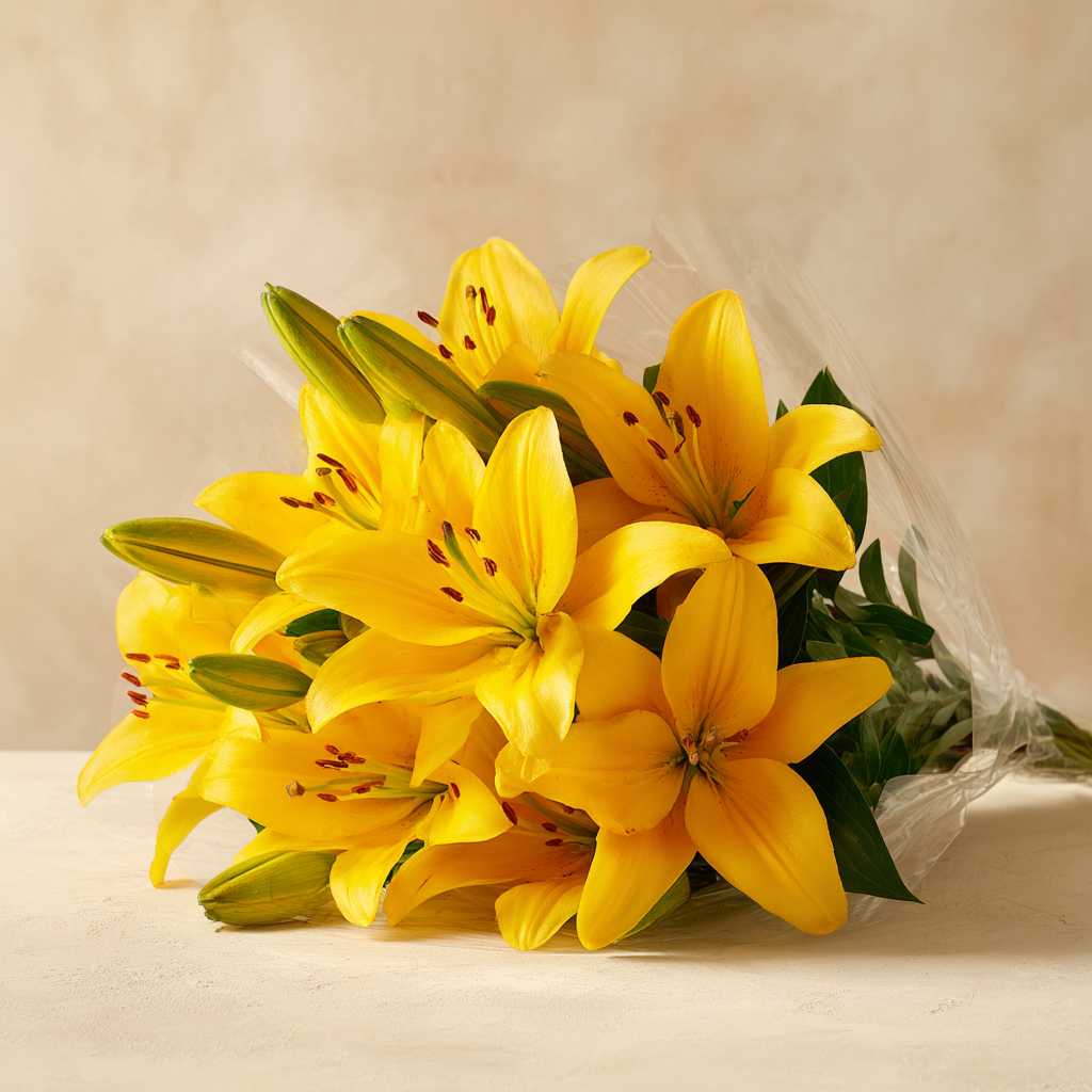 Lilies in the Sun Bouquet
