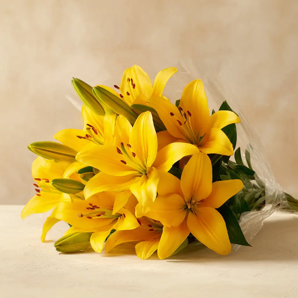 Lilies in the Sun Bouquet Send Blooms