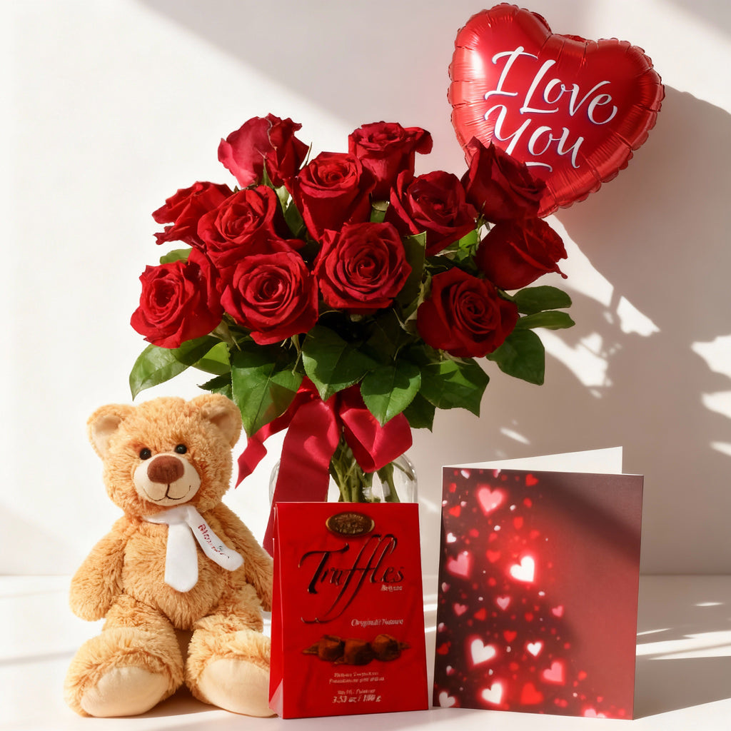 Lover's Gift Package 3 Send Blooms