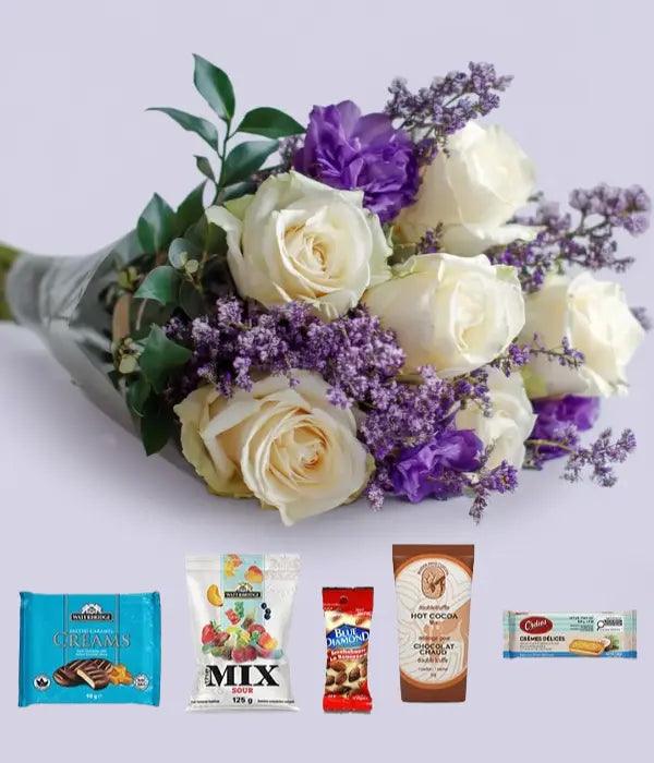 Magical Moments Bouquet & Gourmet Gifts Send Blooms