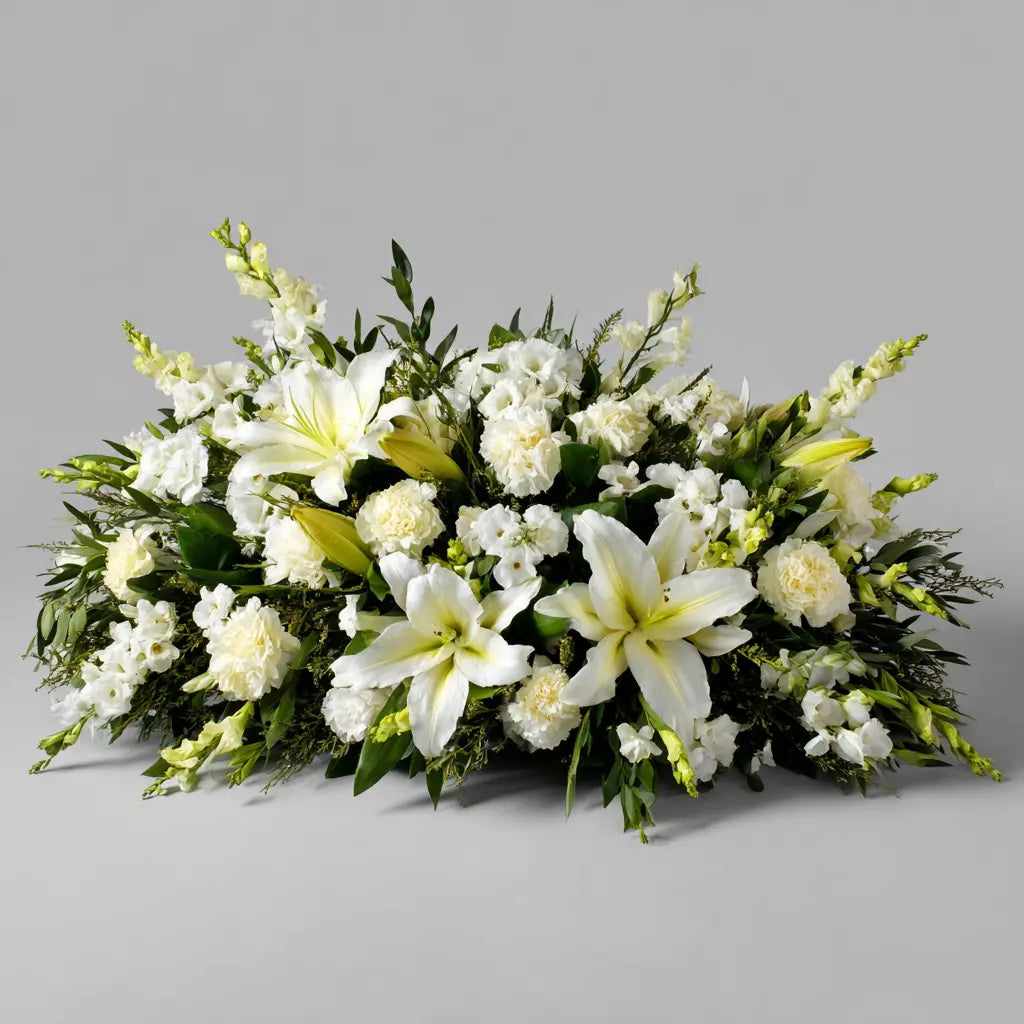 Memories that Last Casket Spray Send Blooms