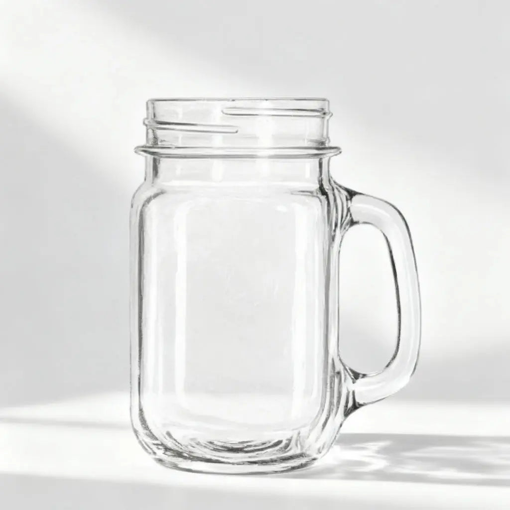 Premium Glass Mason Jar for Flower Arrangements Send Blooms