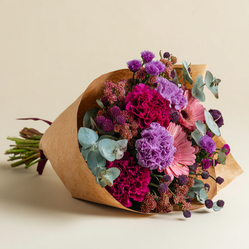 Hand Tied Purple & Pink Collection 1