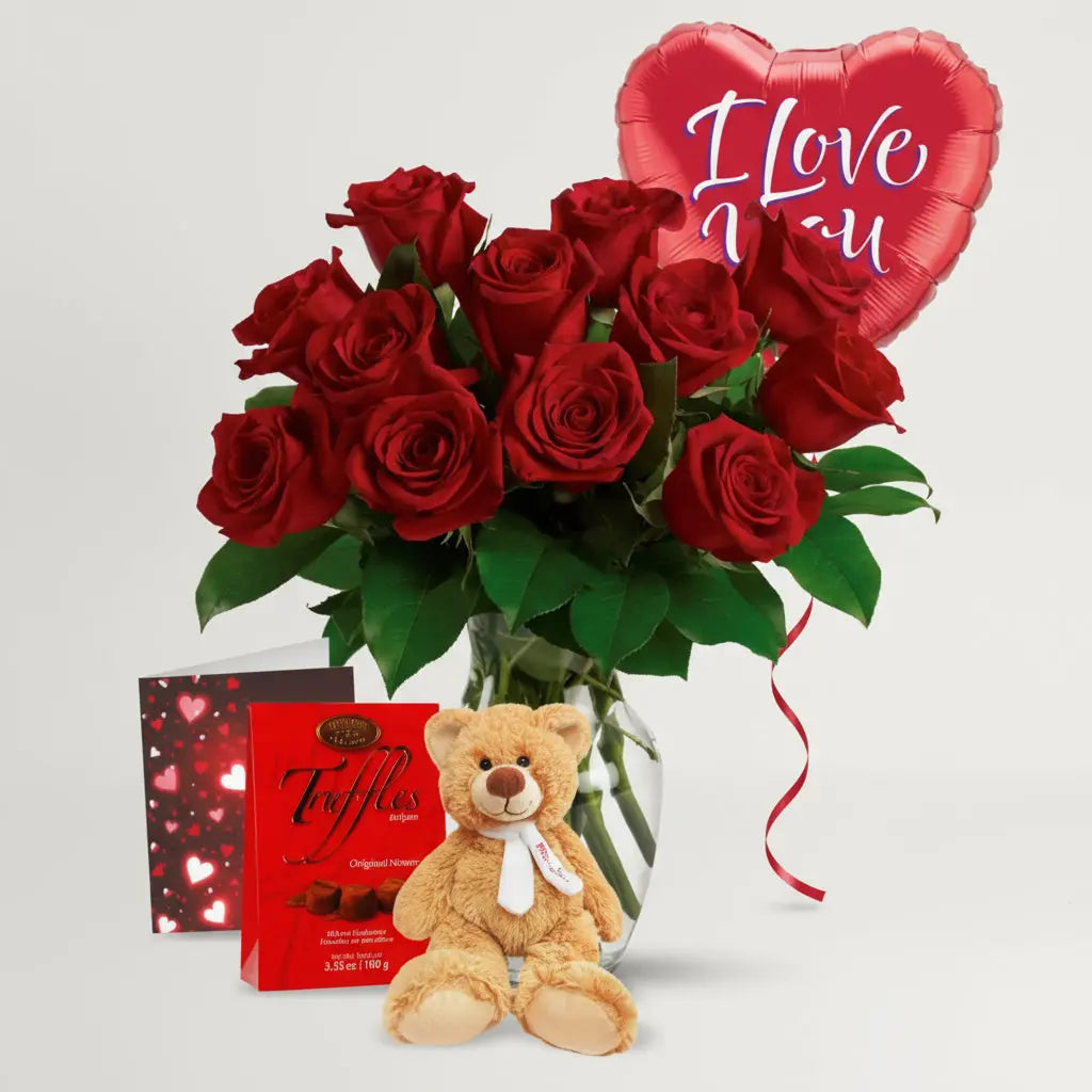 Romantic Gesture Special Bouquet & Gift Send Blooms