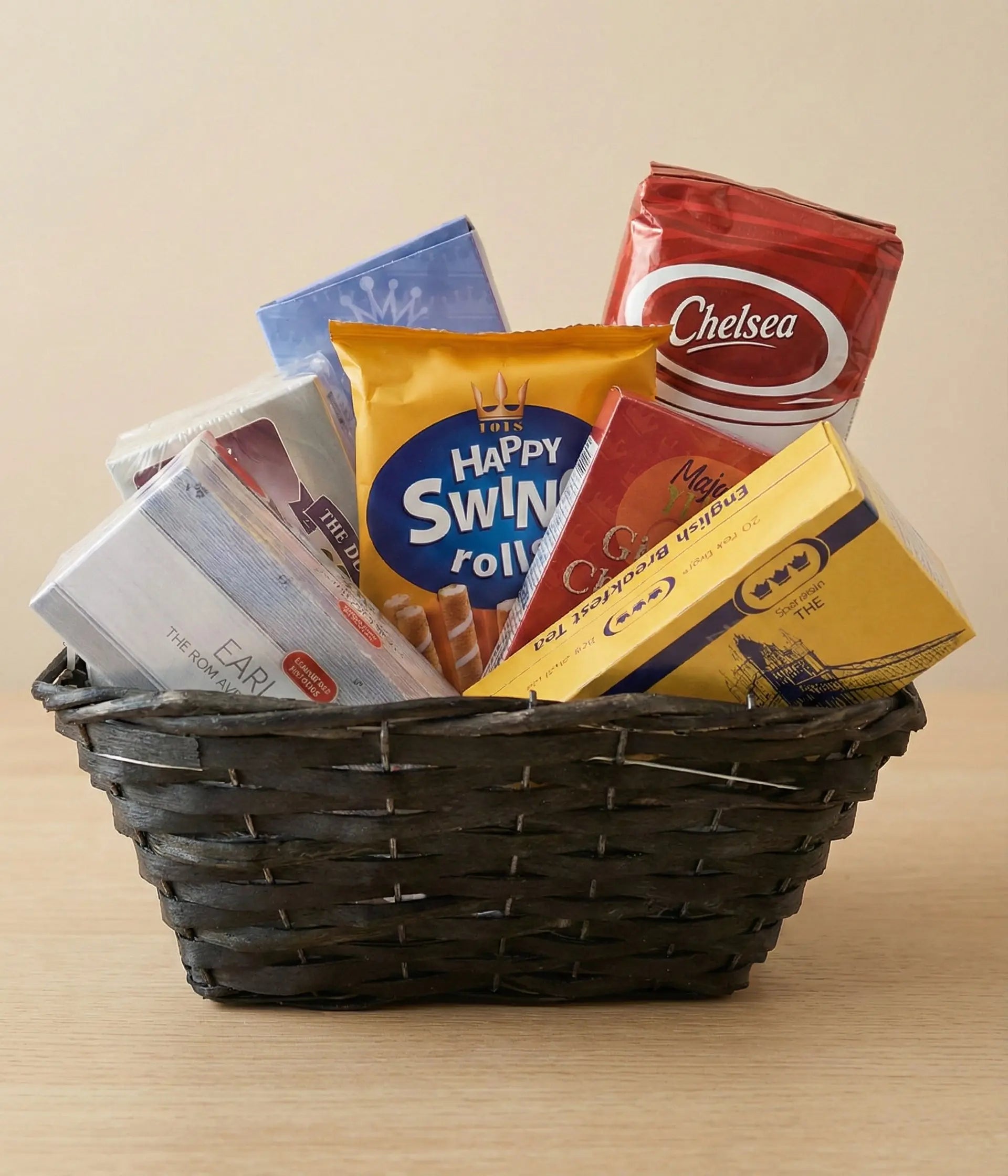 Tea & Snack Gift Basket Send Blooms