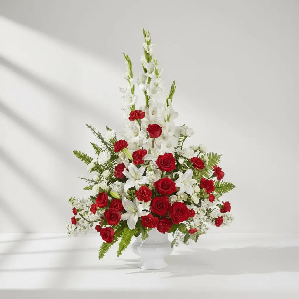 Treasure the Memories Urn Arrangment Send Blooms