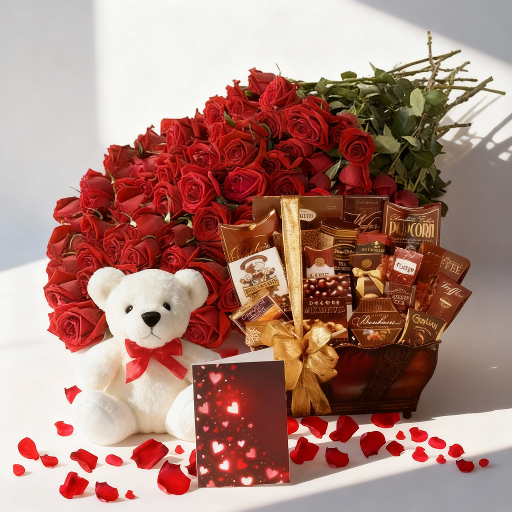 Valentine's Big Romantic Gesture Send Blooms