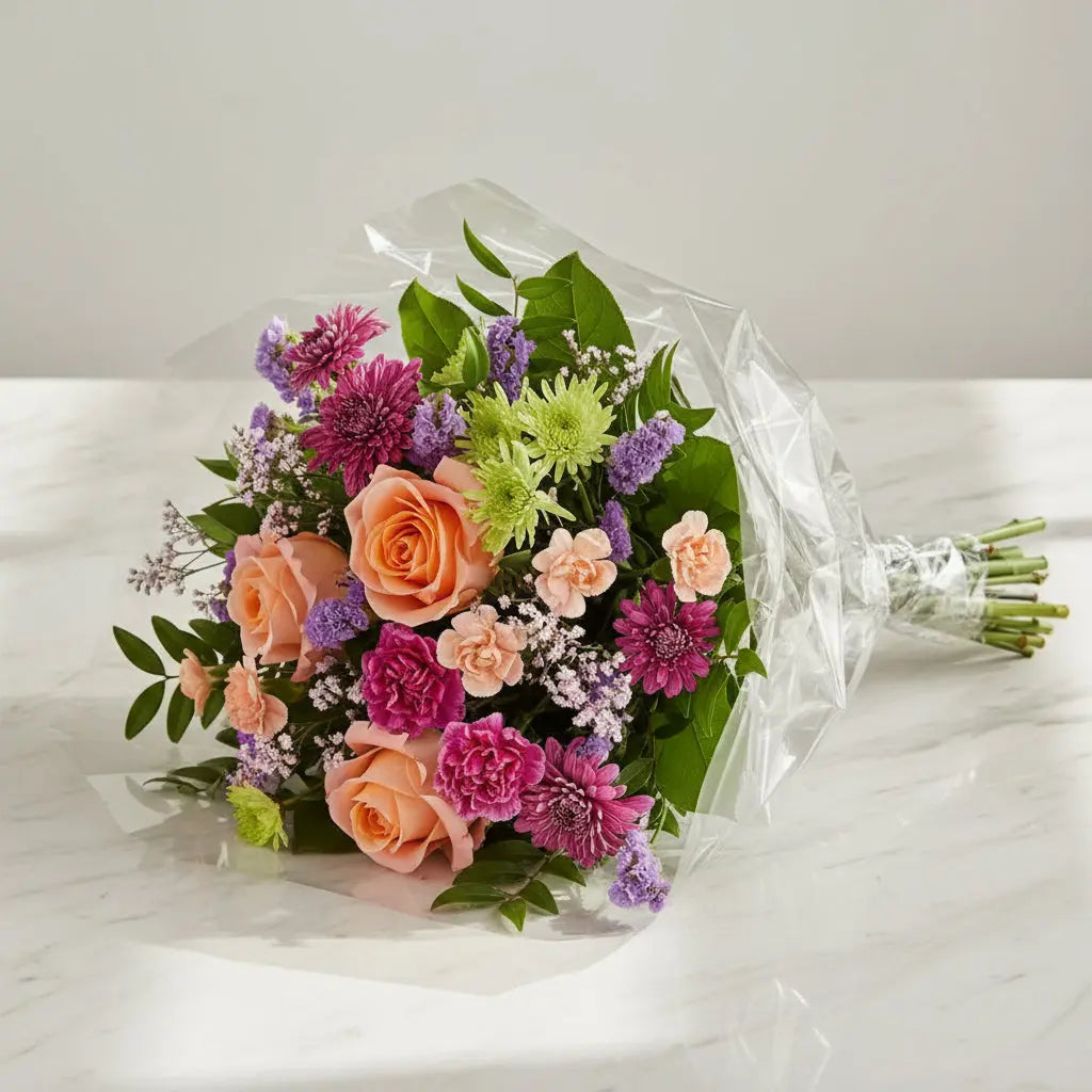 Vibrant Floral Arrangement Bouquet Send Blooms