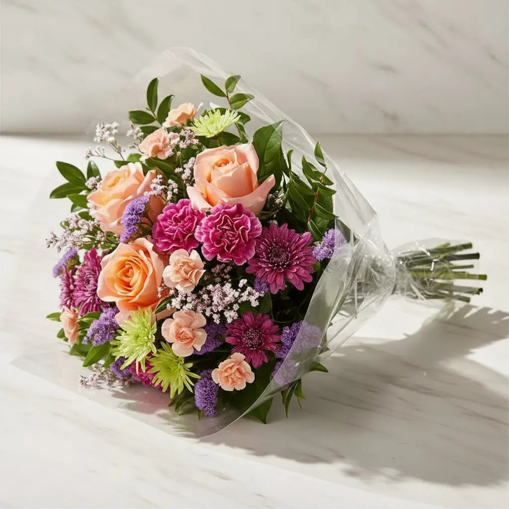Vibrant Floral Arrangement Bouquet Send Blooms
