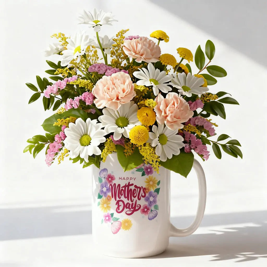 Vibrant Sunny Daisies Flower Bouquet Send Blooms