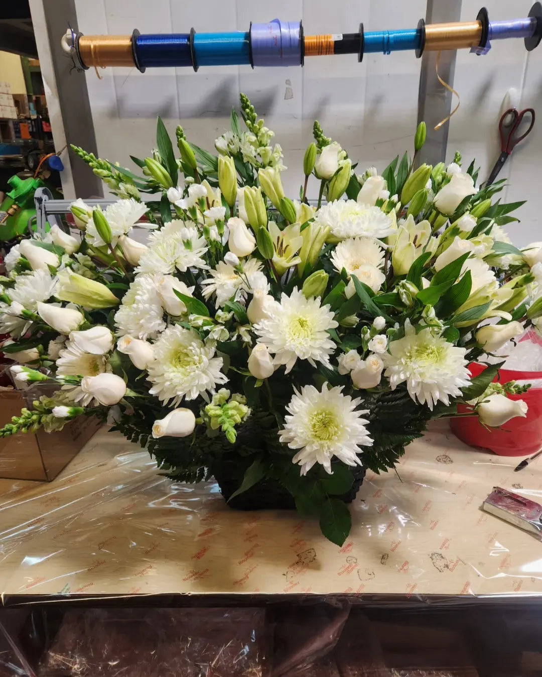 Custom Designed Sympathy Bouquet 4 Send Blooms