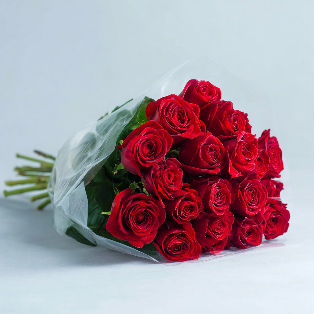 24 Red Roses Bouquet